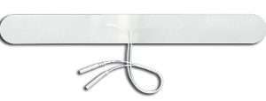 13"x1.5" White Foam Back / Lumbar TENS Electrode Strip