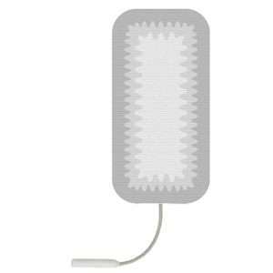 2"x4" STARBURST ELECTRODE WHITE CLOTH4/PK